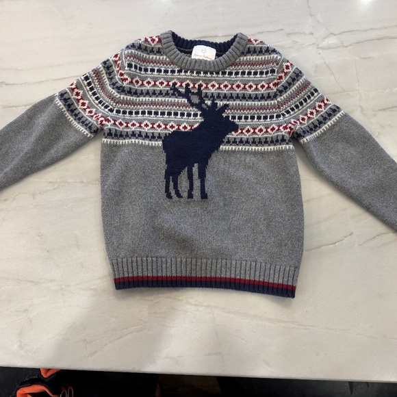 Hanna Andersson  kids Winter Sweater size 100 ( 4 ) EUC - Picture 1 of 6